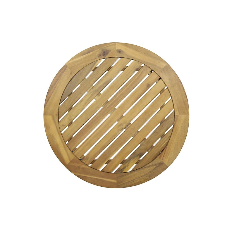 MacArthur Acacia Wood Chat Set by Christopher Knight Home