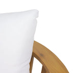 MacArthur Acacia Wood Chat Set by Christopher Knight Home