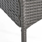 Nora Outdoor 7 Piece Acacia Wood and Wicker Expandable Dining Set by Christopher Knight Home