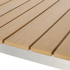 Cibola Outdoor Aluminum Dining Table by Christopher Knight Home - 62.75 W x 27.50 D x 30.00 H