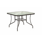 Augusta 5 Piece Outdoor Patio Dining Set with Square Table