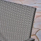 Mason Outdoor 7 Piece Wood and Wicker Dining Set by Christopher Knight Home