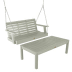 HIGHWOOD Weatherly 4-Foot Swing and Coffee Table