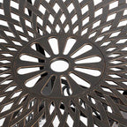 Indoor and Outdoor Dinning Set Bistro Cast Aluminum.