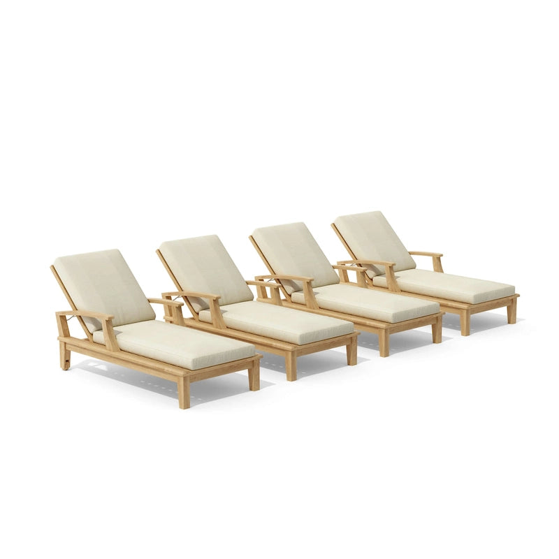 Brianna Sun Lounger 4-Pieces Set