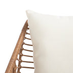 SAFAVIEH Outdoor Scarlet Natural/ Beige 3-Piece Lounger Set - 31Wx34Dx33H