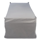 SAFAVIEH Outdoor Goldia Sunlounger Grey Cover - 24.8 Wx 78.7 L x 16.9 H - 25Wx79Dx17H