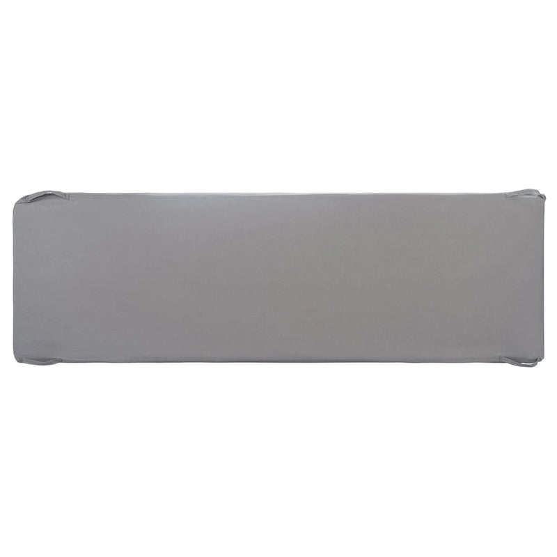 SAFAVIEH Outdoor Goldia Sunlounger Grey Cover - 24.8 Wx 78.7 L x 16.9 H - 25Wx79Dx17H