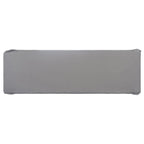 SAFAVIEH Outdoor Goldia Sunlounger Grey Cover - 24.8 Wx 78.7 L x 16.9 H - 25Wx79Dx17H