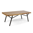 Canoga Outdoor Industrial Coffee Table by Christopher Knight Home