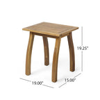Christopher Knight Home Arcadia Outdoor Rocking Chairs and Side Table Set