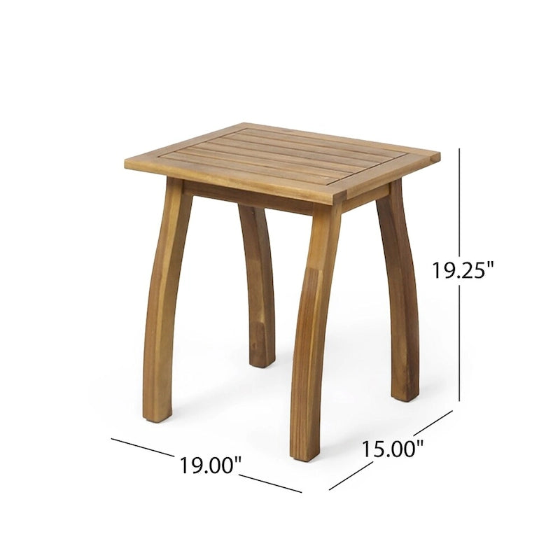 Christopher Knight Home Arcadia Outdoor Rocking Chairs and Side Table Set