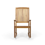 Christopher Knight Home Arcadia Outdoor Rocking Chairs and Side Table Set