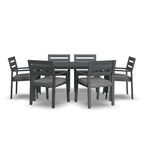 Homestyles Grayton Outdoor 7-Piece Dining Set - 38 x 29 x 68