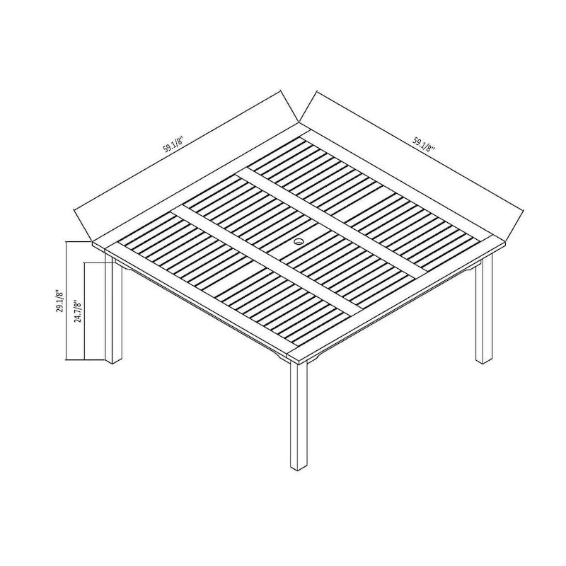 Patio 9-piece Patio Dining Set - 9 Piece