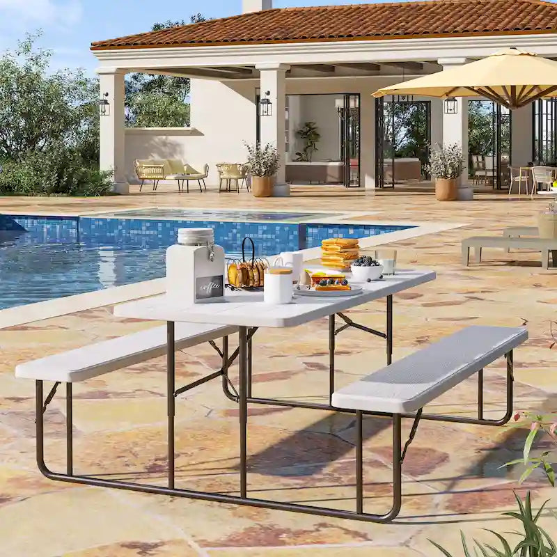 4 - Person Outdoor Picnic Table