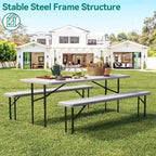 4 - Person Outdoor Picnic Table