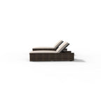 Moda Furnishings 3-piece Patio Wicker Adjustable Chaise Lounge Set Sunbed Daybed(Including the rain cover)