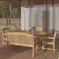 Amazonia Teak Giacomo 5-piece Extendable Patio Dining Set - 5 Piece
