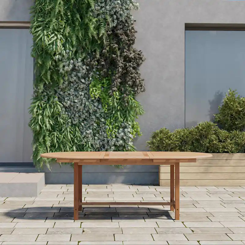 Amazonia Teak Giacomo 5-piece Extendable Patio Dining Set - 5 Piece