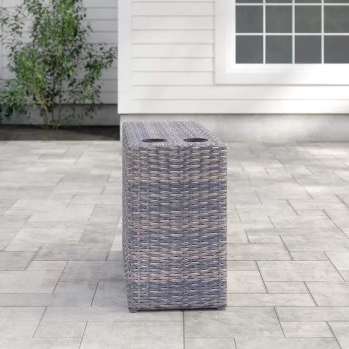 LSI Wicker Side Table