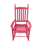 wooden porch rocker chair,wide seat and armrest for comfort