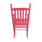 wooden porch rocker chair,wide seat and armrest for comfort