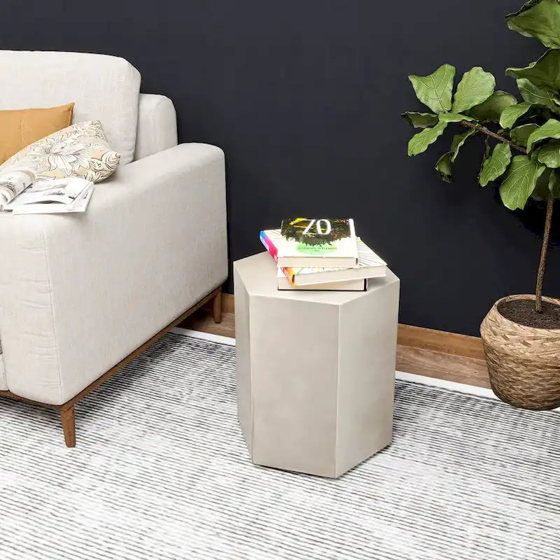 VENTOPYR MGO Hexagon Side Table