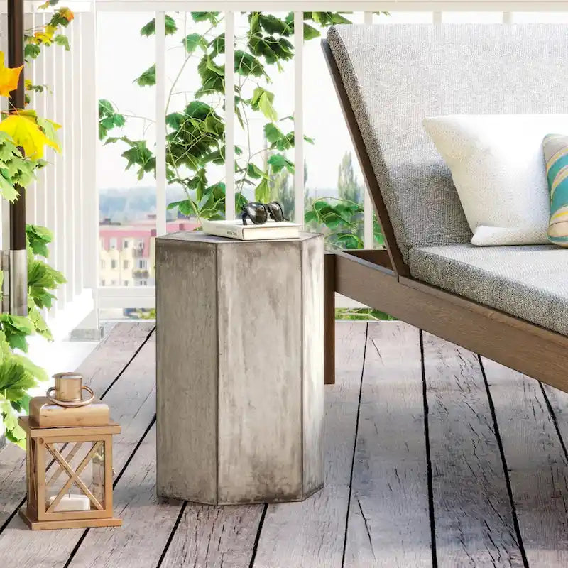 VENTOPYR MGO Hexagon Side Table