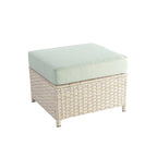 HOOOWOOO 8-piece Wicker Patio Furniture Conversation Set with Fire Pit Table