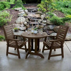 Weatherly 3-piece Outdoor Dining Set - 36 Round Table, Dining-height