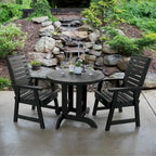 Weatherly 3-piece Outdoor Dining Set - 36 Round Table, Dining-height