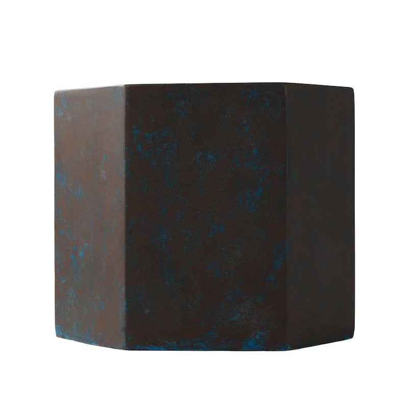 COSIEST MgO Outdoor Hexagonal End Table