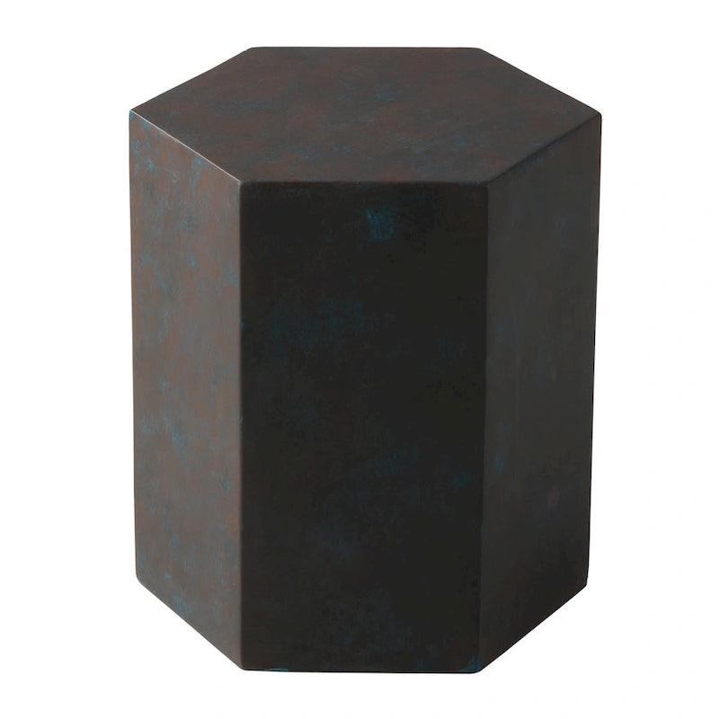 COSIEST MgO Outdoor Hexagonal End Table