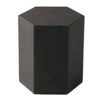COSIEST MgO Outdoor Hexagonal End Table