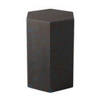 COSIEST MgO Outdoor Hexagonal End Table