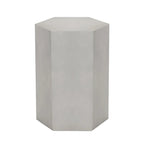 COSIEST MgO Outdoor Hexagonal End Table