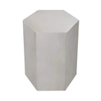 COSIEST MgO Outdoor Hexagonal End Table