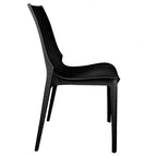 LeisureMod Kent 7-Piece Outdoor Dining Set with 4 Chairs 2 Arm Chairs - 28