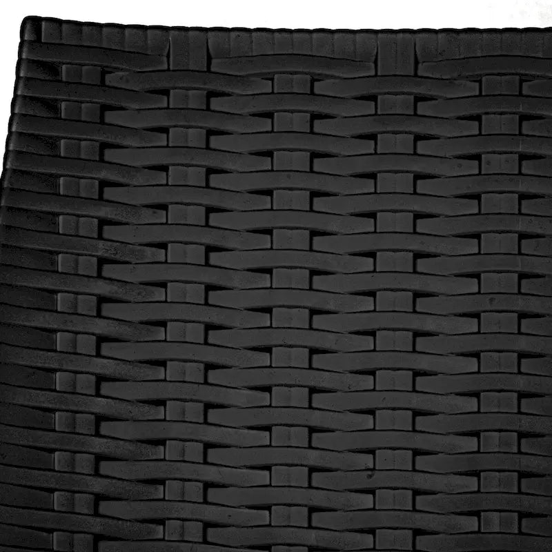 LeisureMod Kent 7-Piece Outdoor Dining Set with 4 Chairs 2 Arm Chairs - 28