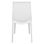 LeisureMod Kent 7-Piece Outdoor Dining Set with 4 Chairs 2 Arm Chairs - 28