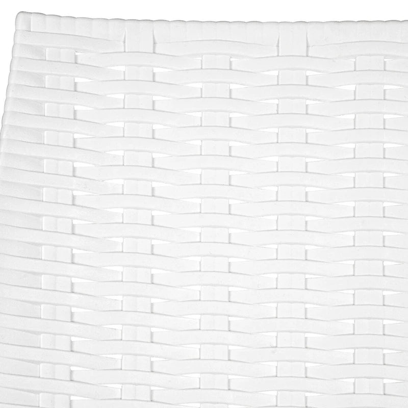 LeisureMod Kent 7-Piece Outdoor Dining Set with 4 Chairs 2 Arm Chairs - 28