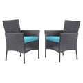 Majorca Resin Wicker Patio Dining Chair (Set of 2)