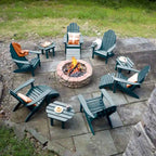 HIGHWOOD 12-Piece Adirondack Patio Conversation Set