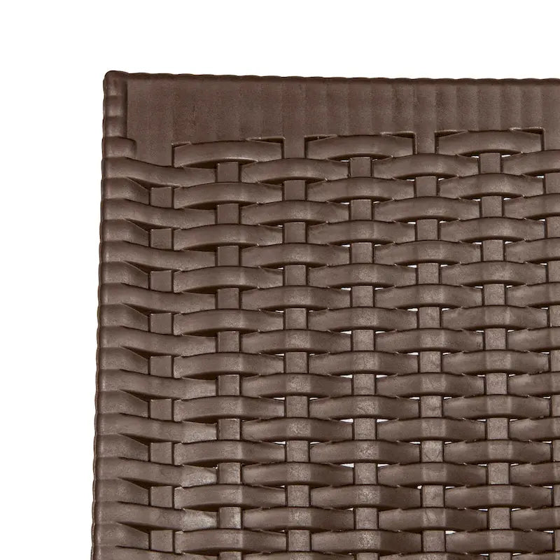 LeisureMod Mace 7-Piece Outdoor Dining Set with 4 Chairs 2 Arm Chairs - 28