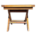 Marina Del Rey Recycled Teak Wood Boat Folding Side Table