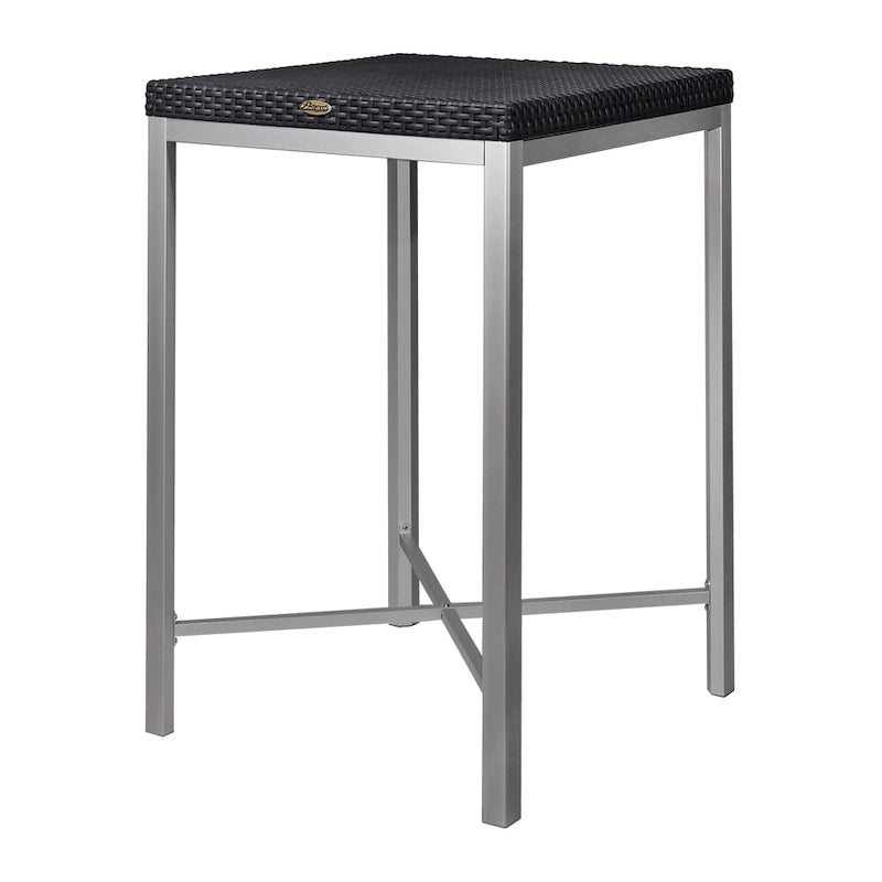 Russ Resin All-Weather Bar Table with Aluminum Legs