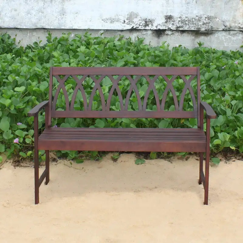 Jacksonville Criss Cross Garden Bench by Havenside Home