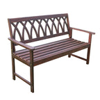 Jacksonville Criss Cross Garden Bench by Havenside Home
