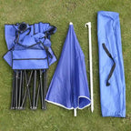 Double Picnic Beach Camping Folding Chair/Cooler Set